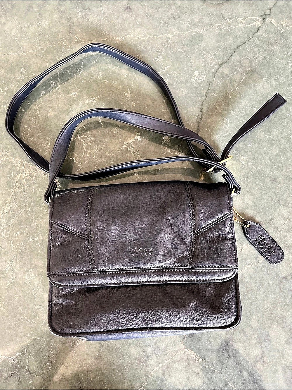 Moda Italia Crossbody Marine Bag